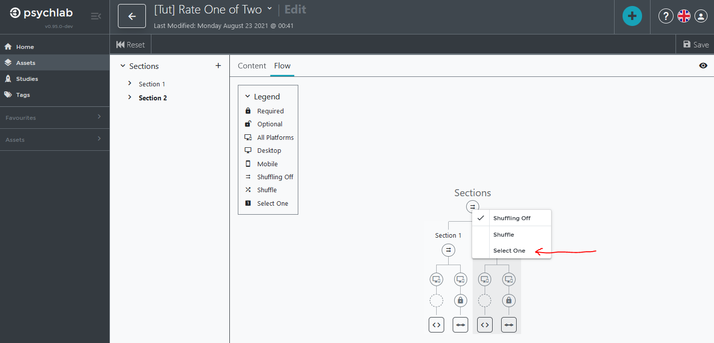 Randomized selection